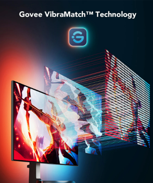 ریسه هوشمند مانیتور 27-34 اینچ گووی Govee مدل Gaming Light Strip G1 H6609