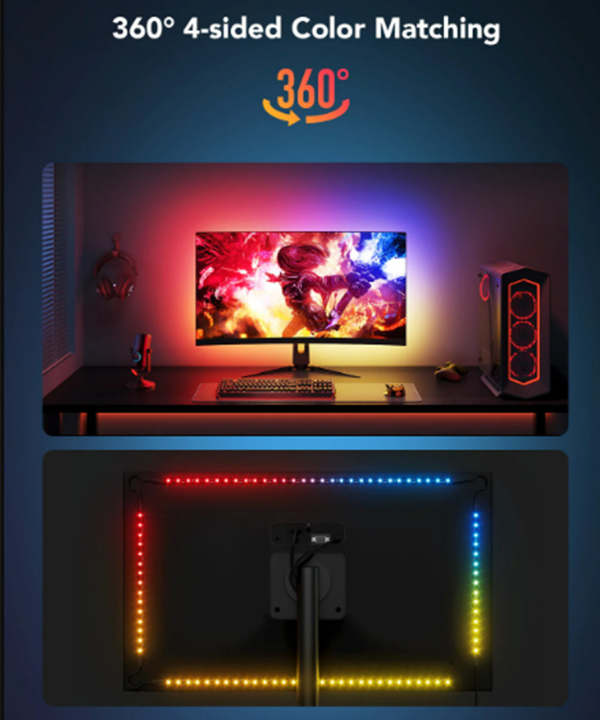 ریسه هوشمند مانیتور 27-34 اینچ گووی Govee مدل Gaming Light Strip G1 H6609
