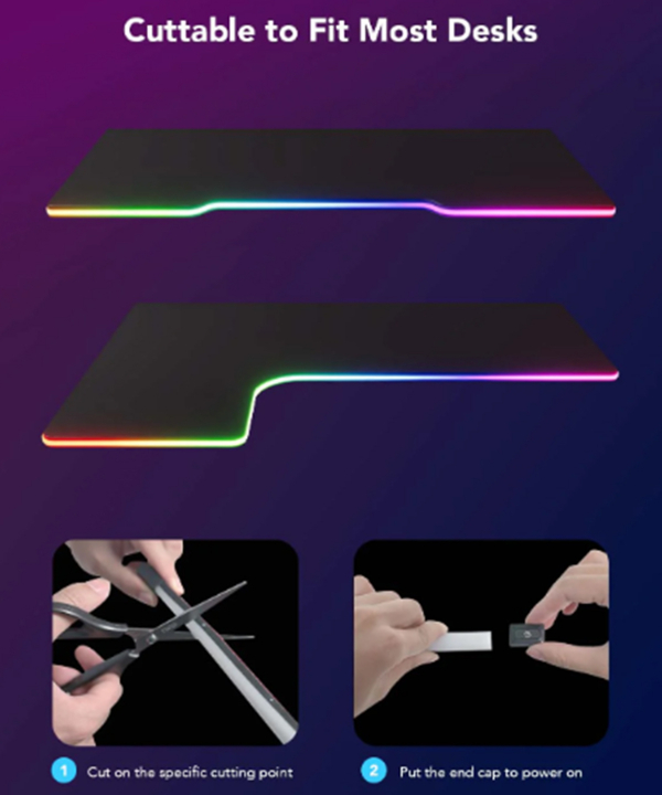 ریسه هوشمند نئون فلکسی قابل برش گووی Govee مدل RGBIC LED Neon Rope H61C3