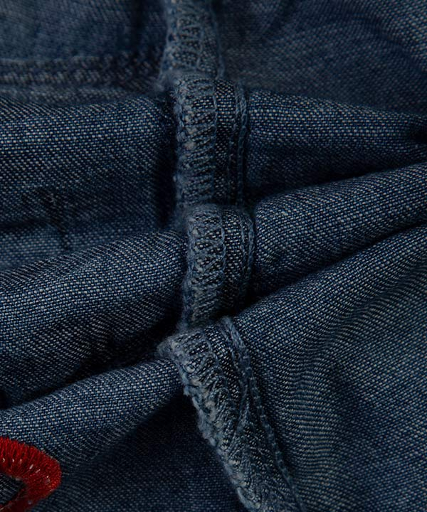 سارافون دخترانه جین آستین حلقه ای جین وست Jeanswest