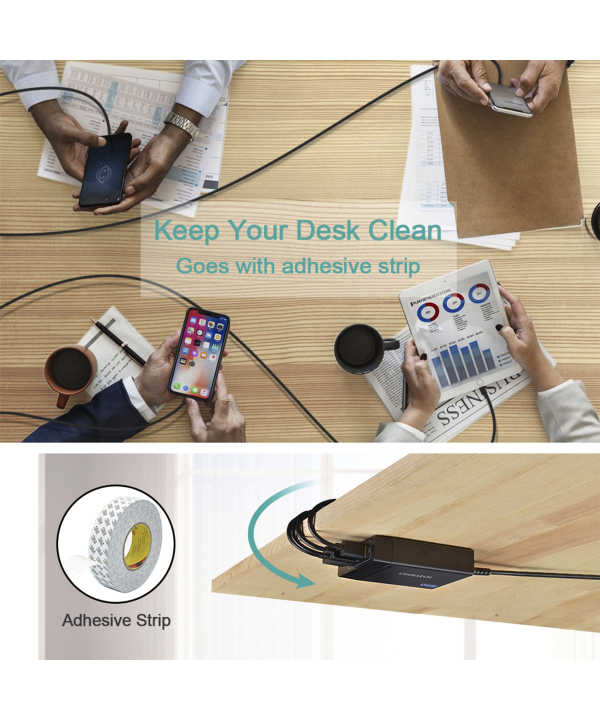 آداپتور 72وات 4پورت چویتک Choetech مدل PD72W-1C3U