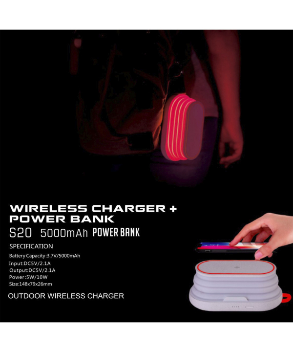 پاوربانک و چراغ پرتابل کولولایت Cololight مدل S20