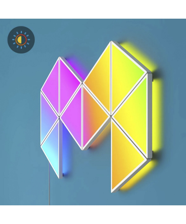 پنل روشنایی هوشمند 10 عددی گووی Govee مدل Glide Triangle Light Panels H6067