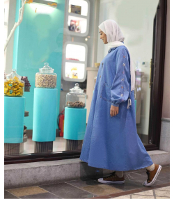مانتو زنانه چین چینی Chin Chini کد 003
