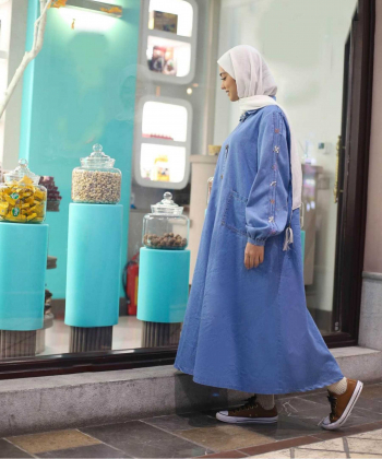 مانتو کژوال بلند زنانه چین چینی مدل 003