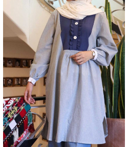 مانتو زنانه چین چینی Chin Chini کد 005