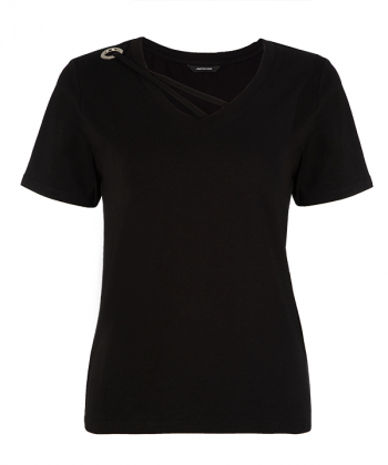تیشرت زنانه یقه هفت جین وست Jeanswest