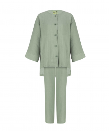 ست مانتو و شلوار زنانه السانا مدل 1812