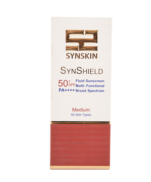 کرم ضدآفتاب مدیوم SPF50 ساین اسکین Syn Skin وزن 50 گرم