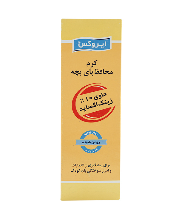 کرم محافظ پای بچه ایروکس Irox وزن 100 گرم