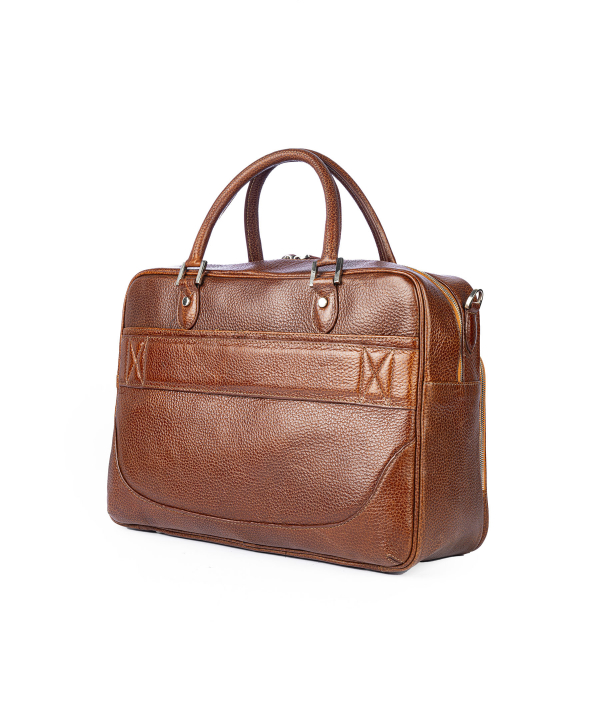 کیف چرم طبیعی مردانه چرم نفیس Nafis Leather مدل 4200032