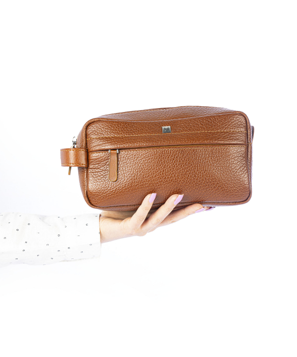 کیف کلاچ چرم طبیعی مردانه چرم نفیس Nafis Leather مدل 4100061