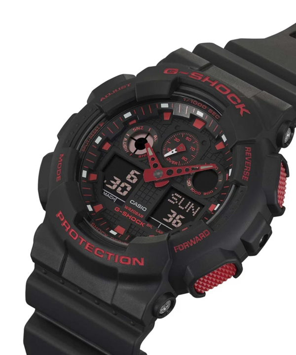 ساعت مچی عقربه‌ای مردانه کاسیو Casio مدل GA-100BNR-1ADR