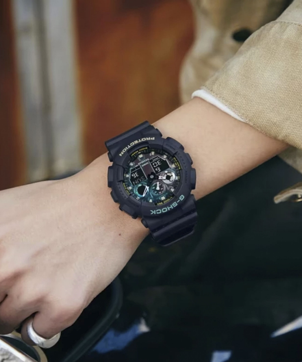 ساعت مچی عقربه‌ای مردانه کاسیو Casio مدل GA-100RC-1ADR