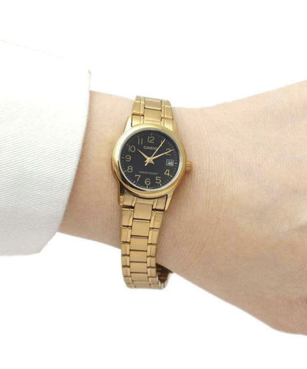 ساعت مچی عقربه‌‌ای زنانه کاسیو Casio مدل LTP-V002G-1BUDF