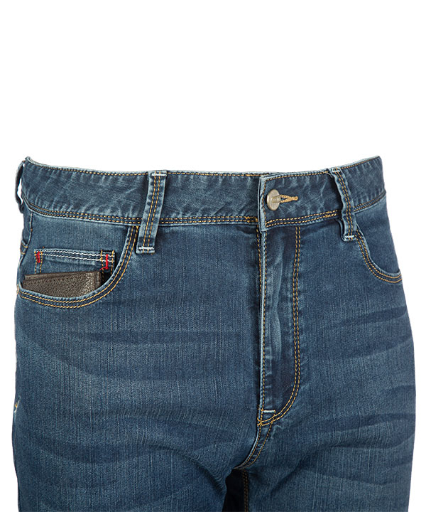 شلوار جین آبی تیره مردانه سنگ شور جین وست Jeanswest