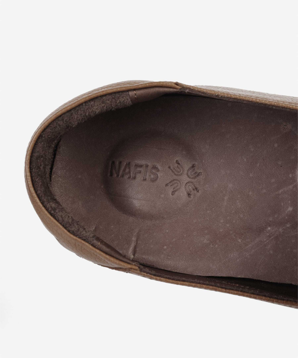 کفش چرم طبیعی مردانه چرم نفیس Nafis Leather مدل 42000225