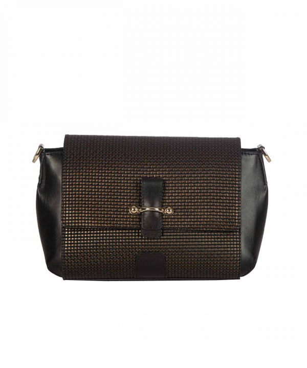 کیف دوشی  چرم زنانه مارال چرم Maral Leather مدل پرتو