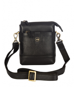 کیف دوشی مردانه مارال چرم Maral Leather مدل ولکان
