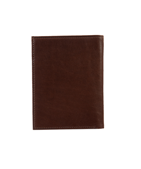 کیف پول چرم مردانه مارال چرم Maral Leather مدل پویا با رنگ قهوه ای