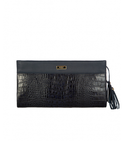 کیف مجلسی زنانه چرم مارال Maral Leather مدل لیو کروکو
