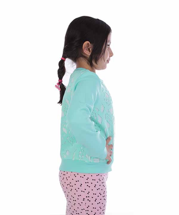تی شرت بچه گانه سبز روشن