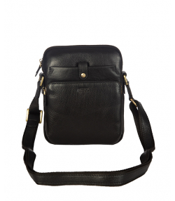 کیف دوشی مردانه چرم طبیعی مارال چرم Maral Leather مدل سینا