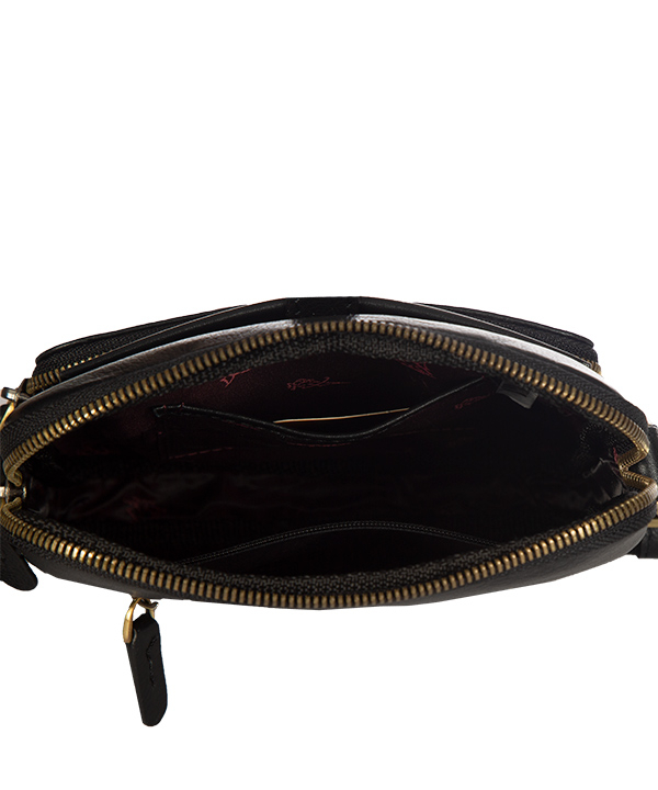 کیف دوشی چرم طبیعی مارال چرم Maral Leather مدل سینا