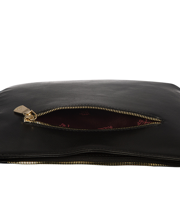 کیف دوشی زنانه چرم طرح ساده مارال چرم Maral Leather مدل هورا