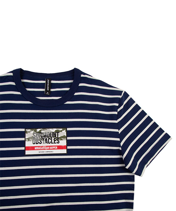 تیشرت نخی مردانه راه راه جین وست  Jeanswest