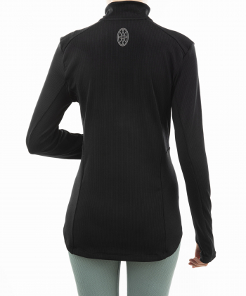 سویشرت نیم زیپ ورزشی زنانه تیداسان کد 01