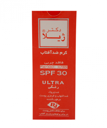 کرم ضدآفتاب SPF30 اولترا دکتر ژیلا Dr Jila وزن 65 گرم