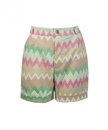 شلوارک زنانه کوتاه پیلی دار آر ان اس RNS