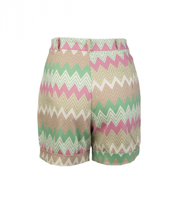 شلوارک زنانه کوتاه پیلی دار آر ان اس RNS