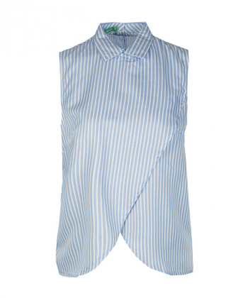 شومیز زنانه یقه برگردان مدل چپ و راستی آر ان اس RNS