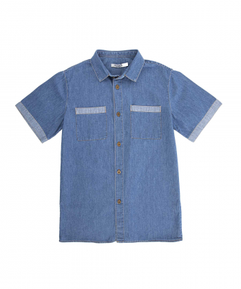 پیراهن آستین کوتاه پسرانه ملورینا مدل 8218