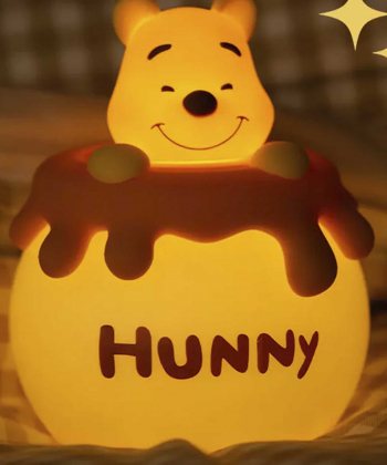 چراغ خواب فانتزی شارژی رومیزی اتاق کودک Winnie the Pooh Night Light Bedroom Children's Sleeping Light MYCP2305