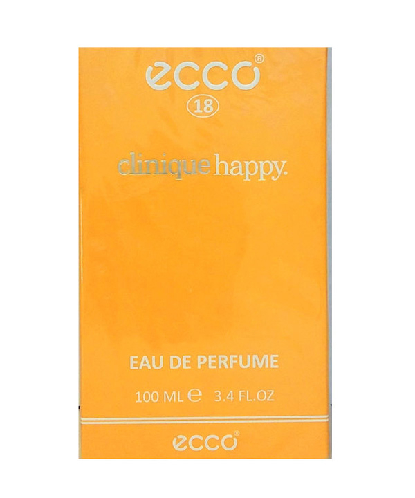 ادوپرفیوم خنک زنانه اکو Ecco مدل Clinique Happy حجم 100 میلی لیتر