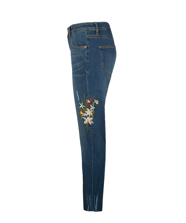 شلوار جین زنانه گلدوزی جین وست Jeanswest