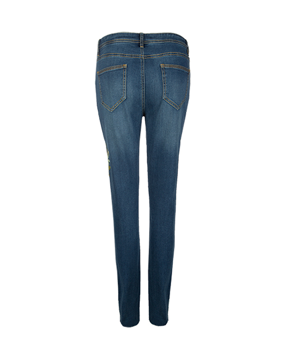 شلوار جین زنانه گلدوزی جین وست Jeanswest