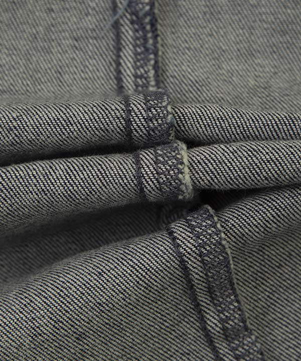 شلوار جین آبی زنانه دم پا گشاد ریش ریش جین وست Jeanswest