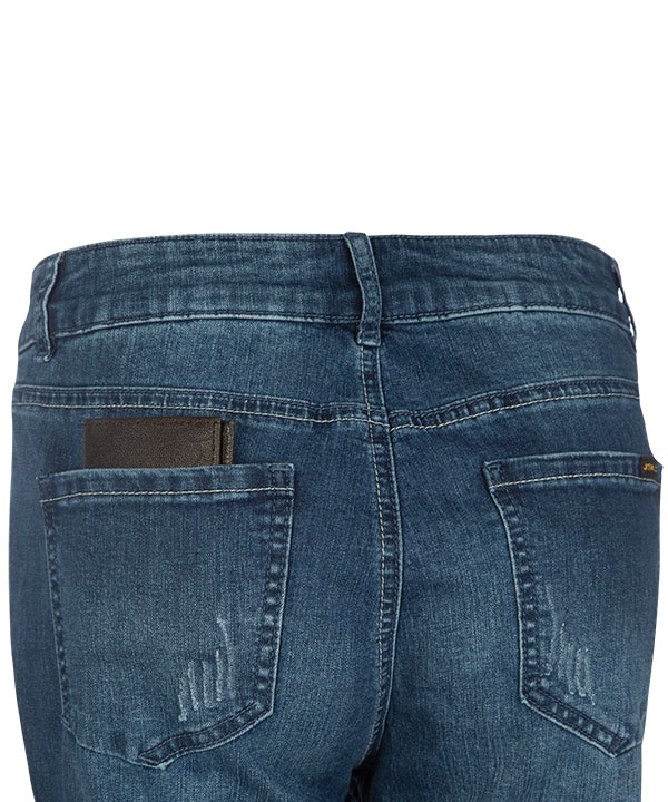 شلوار جین زنانه زاپ دار دمپا آزاد جین وست Jeanswest