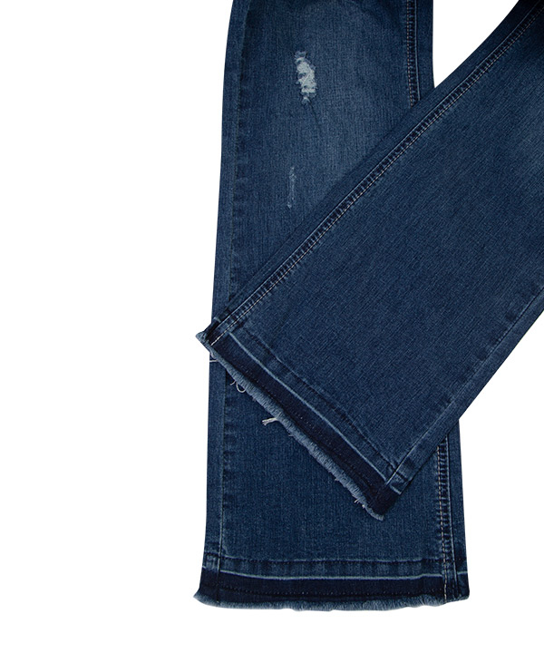 شلوار جین زنانه زاپ دار دمپا آزاد جین وست Jeanswest