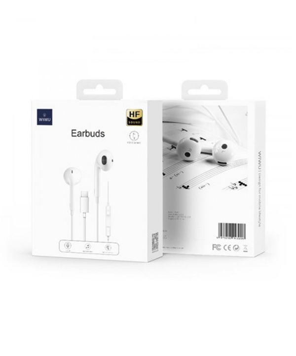 هندزفری سیمی تایپ سی ویوو WiWU Earbuds 303 Type-C Wired Earphone