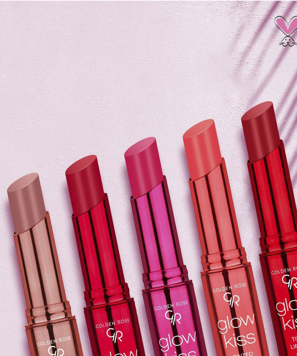 تینت بالم لب گلدن رز Golden Rose مدل Glow Kiss وزن 3 گرم
