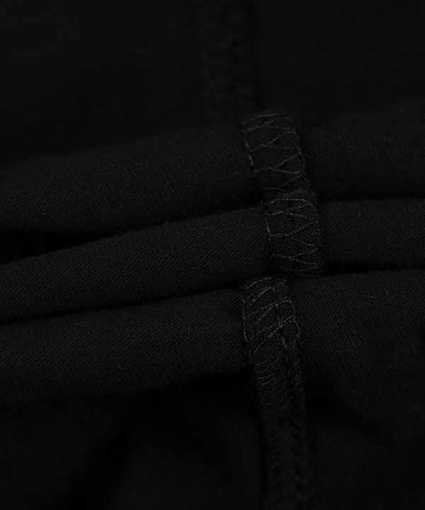تیشرت مردانه ساده یقه گرد مشکی جوتی جینز Jooti Jeans