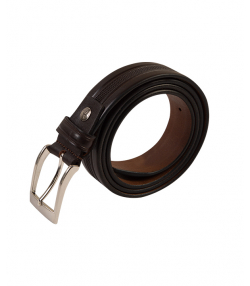 کمربند رسمی مردانه مارال چرم Maral Leather کد 38 - قهوه ای
