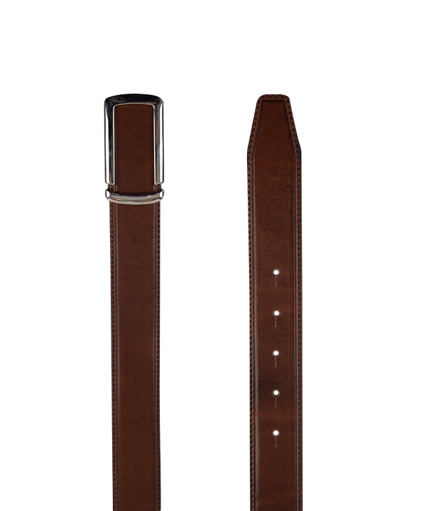 کمربند پلاکی مردانه مارال چرم Maral Leather