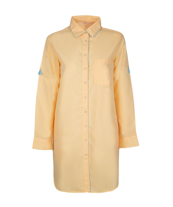 مانتو کوتاه نخی جوتی جینز Jootijeans