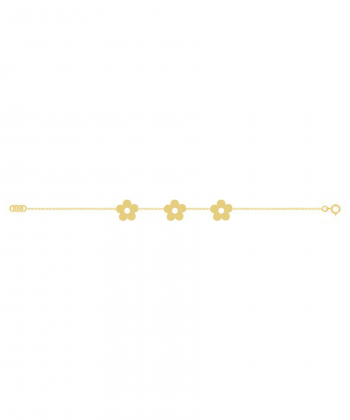 دستبند گل میو گلد Mio Gold کد BR927